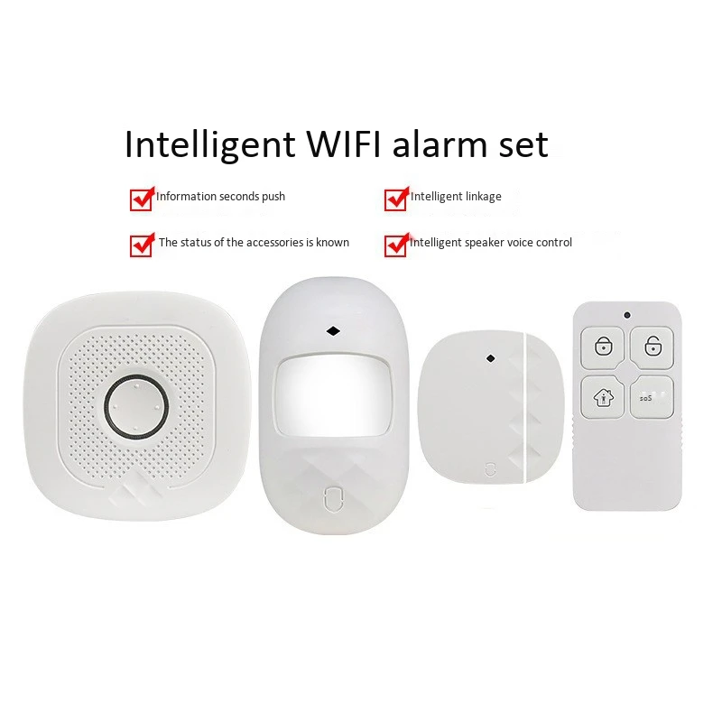 MOOL беспроводная домашняя охранная сигнализация наборы WIFI Умный домашний