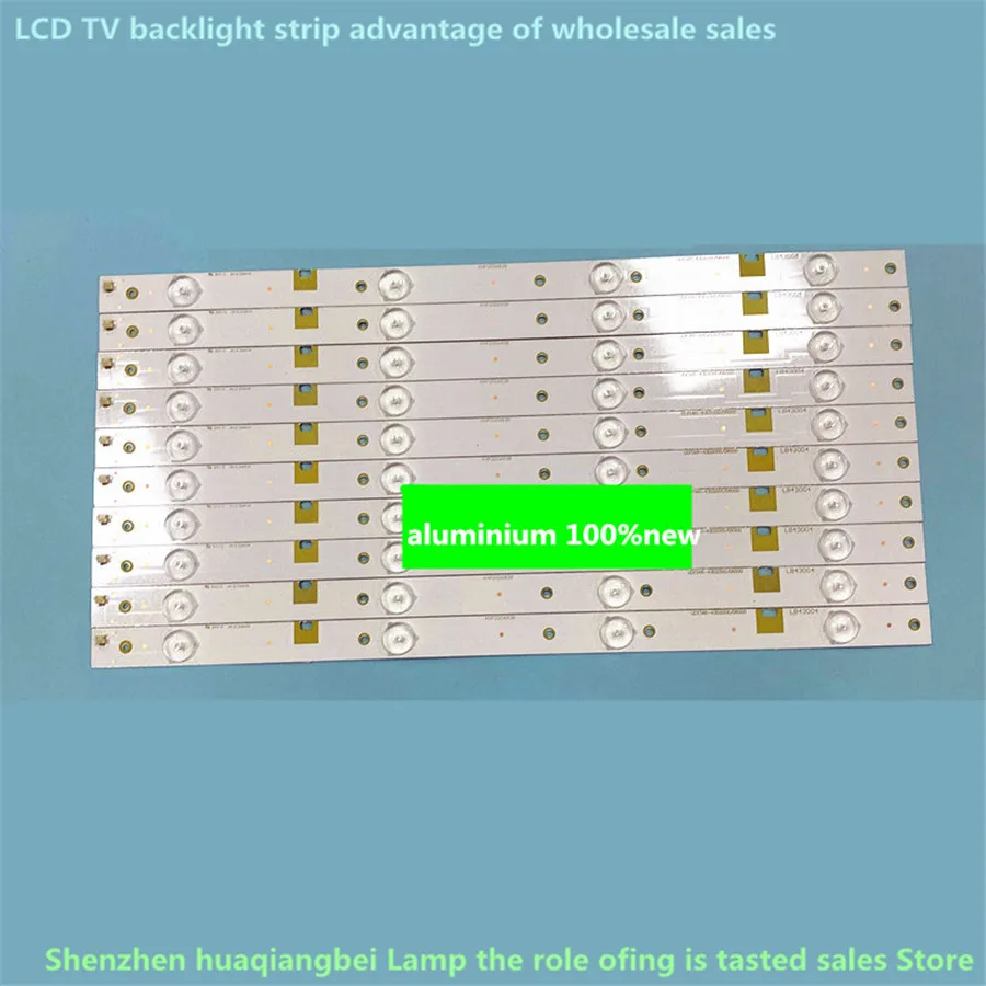 

10pcs/set led backlight strip lamp for chang hong 43inch 43N1 43U1 43U3C UD43D6000I CHGD43LB03-LED3030-V0.5