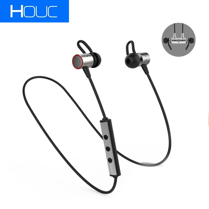 Спортивные Беспроводные Bluetooth наушники TCunPT S60 с микрофоном и двойной батареей