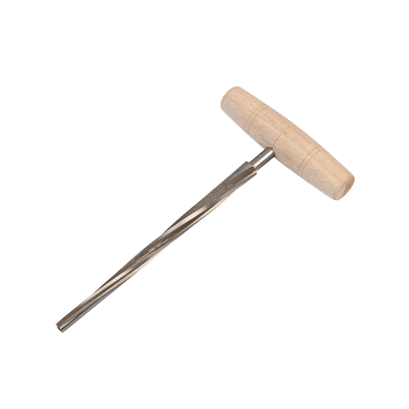 Спиральная Скрипка Peg Hole Reamer 1:30 коническая Высокоскоростная сталь с деревянной