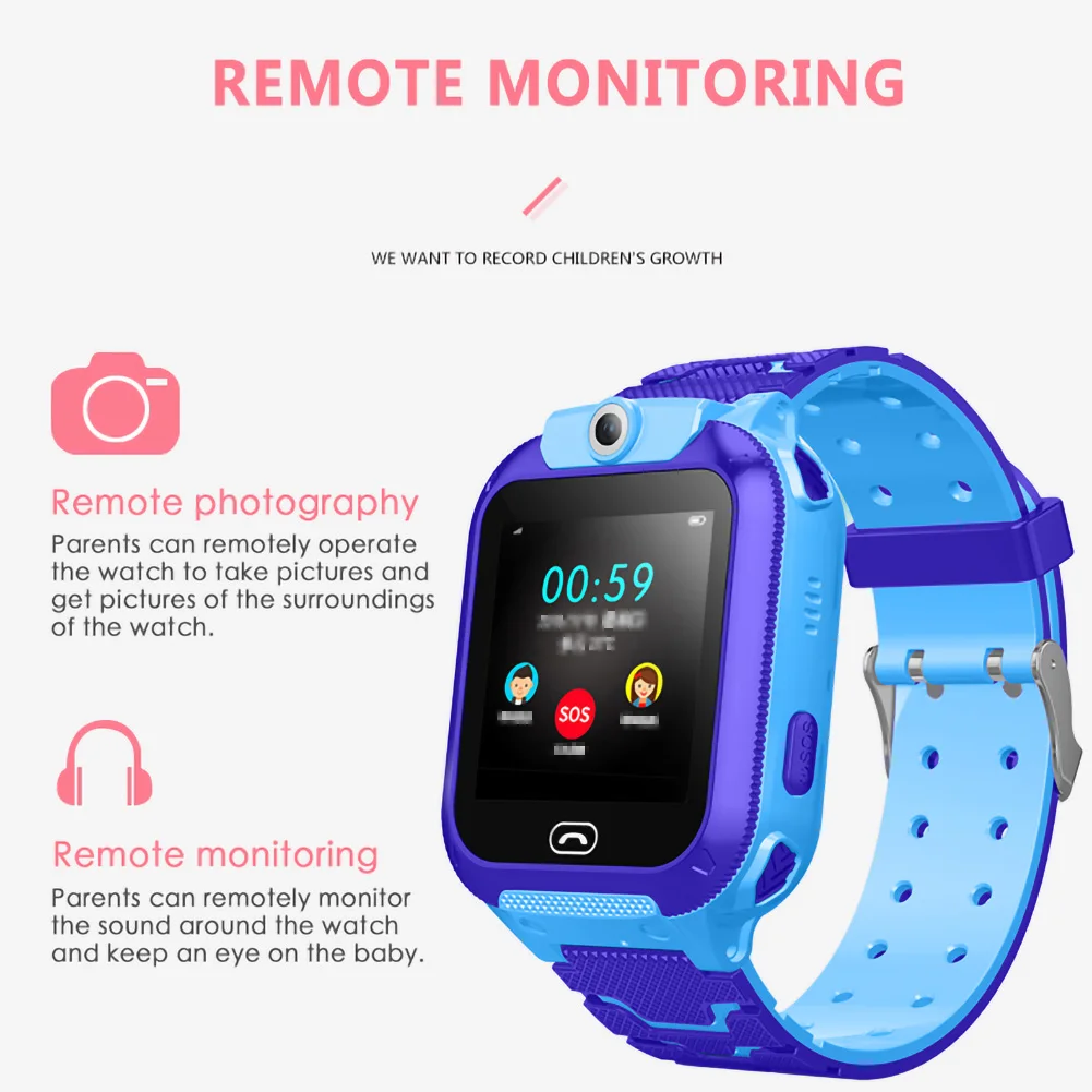 Детские Смарт часы с GPS локатором и кнопкой SOS|Смарт-часы| |