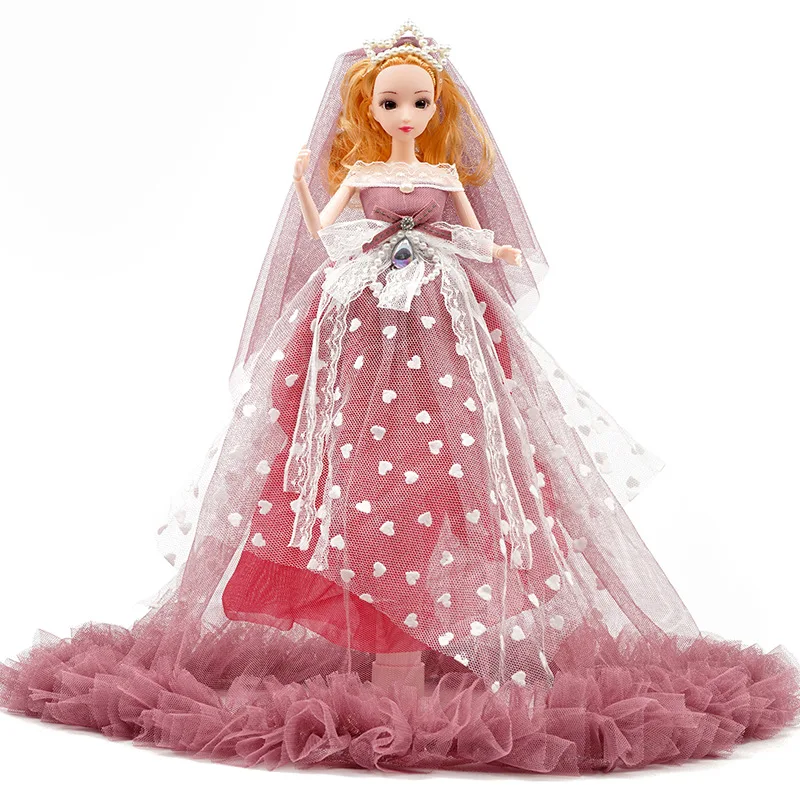 Подвижная шарнирная кукла 40 см пластиковые игрушки для девочек Реалистичная с