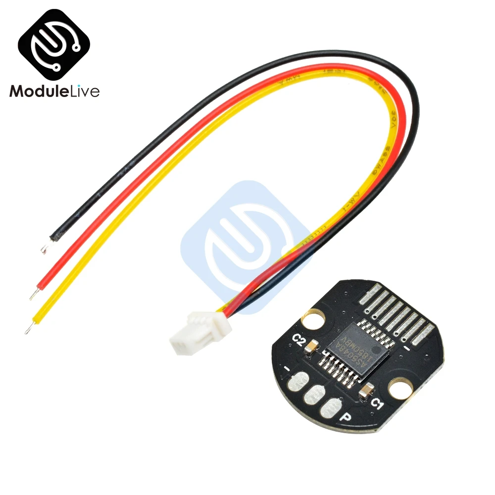 Наборы магнитных кодировщиков AS5048 PWM и SPI прецизионный 14-битный держатель щетки