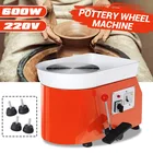 Электрическая гончарная машина 220 в сделай сам на 600 Вт с ножной педалью, Формовочная Керамическая форма для работ