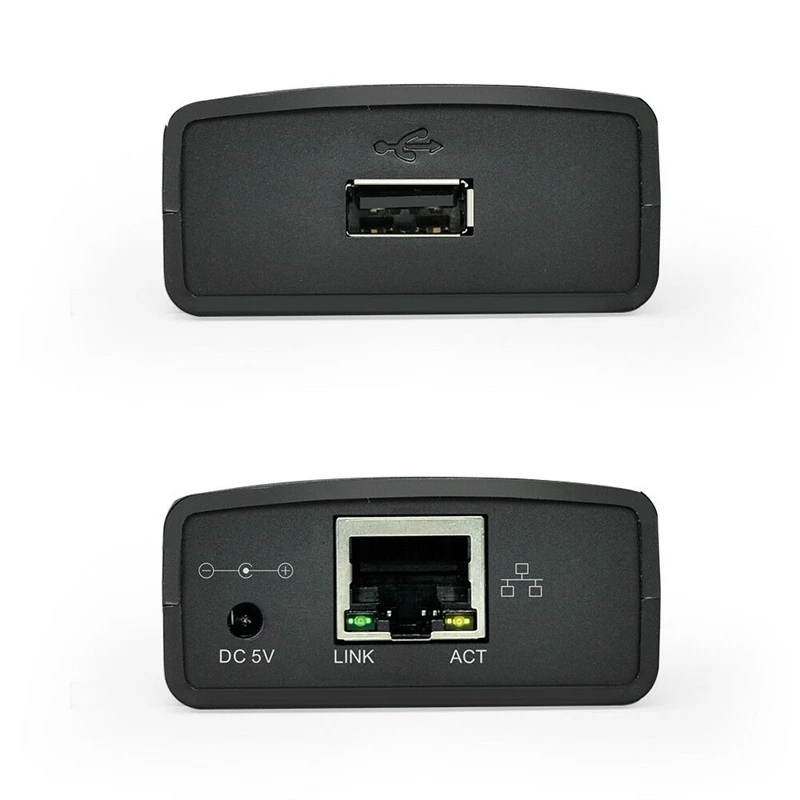 USB 2 0 LRP Печать Сервер Поделиться LAN Ethernet Сетевые принтеры Адаптер питания с вилкой
