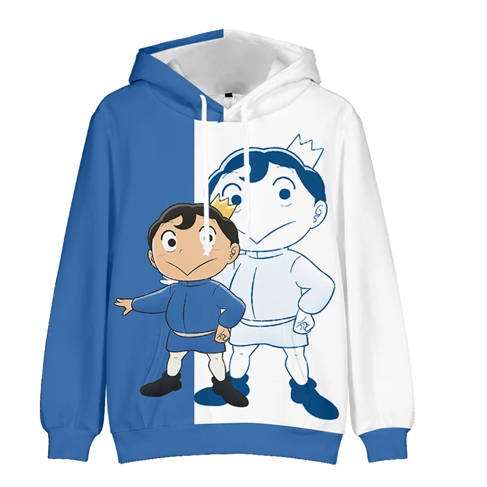 

2021 Anime Kings Ranking Peripheral Characters Street 3D Printing Men's Hooded Sweatshirt Children's Pullover Hoodies