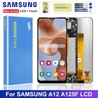 6,5 ''оригинальный экран для Samsung Galaxy A12 A125 A125F A125FDS, ЖК-дисплей, сенсорный экран, дигитайзер, Запчасти для Samsung A12 LCD