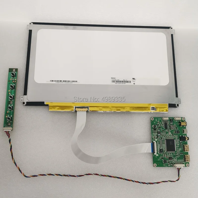 Модуль дисплея 11 6 дюйма IPS ЖК-экран х1080p 2-канальный HDMI 12 В/usb5V источник питания