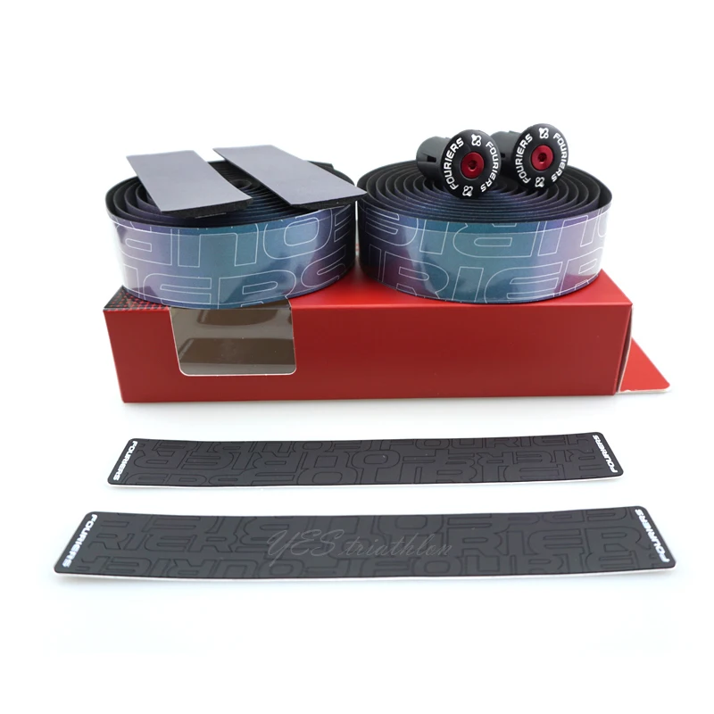 BP-S004 Fouriers BP-S004 лента для руля велосипеда, светильник для шоссейного велосипеда, светоотражающая лента для гонок, велосипедная обертка, аксессуары - Цвет: BP-S004