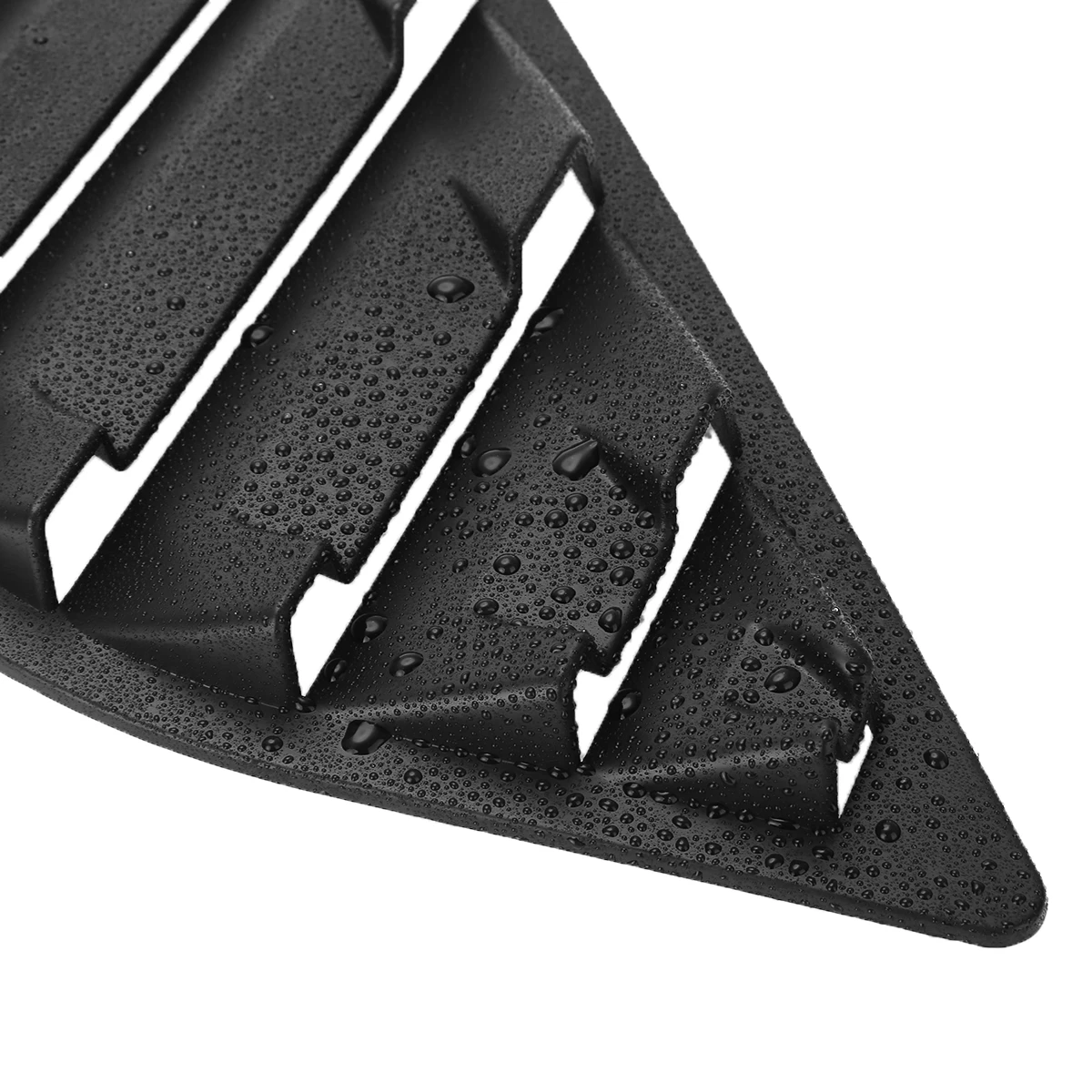 Mayitr 2 шт. матовые черные боковые жалюзи для окна автомобиля вентиляционная