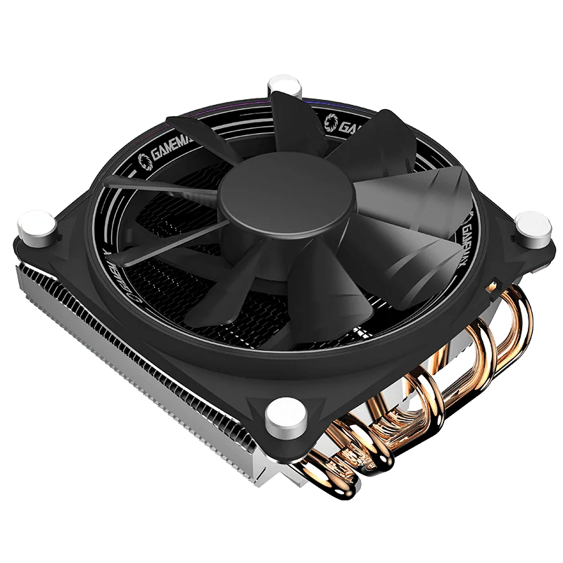Кулер для процессора GameMax RGB 5 тепловых трубок радиатор LGA 115X 775 1366 AMD AM4 AM3 + AM2 FM2 FM1 939