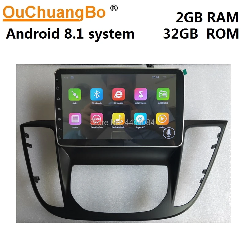 

Ouchuangbo car stereo gps radio head units for Southeast DX7 support 4 core 2+32 1080P USB WIFI android 8.1 OS