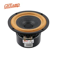 ghxamp 5 inch full range speaker 8ohm 30w 138mm full frequency speaker cloth edge home theater cast aluminum antimagnetic 1pc