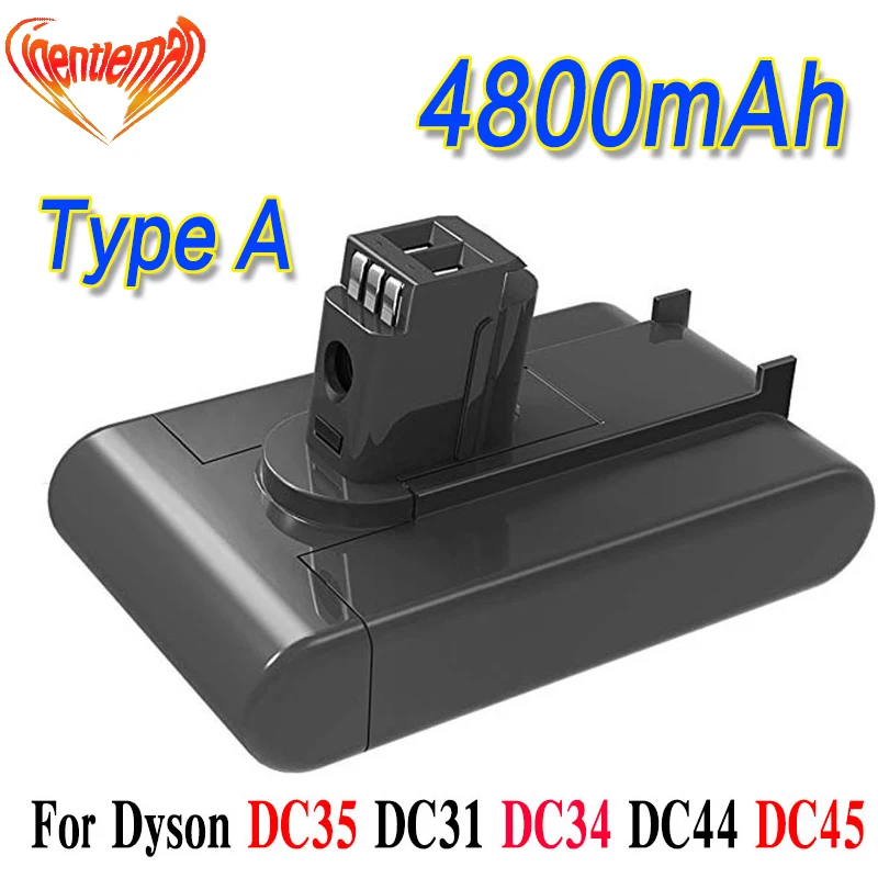 22 2 V 4800mAh литий ионная аккумуляторная батарея для Dyson ручной пылесос DC31 DC34 DC35 DC44 DC45