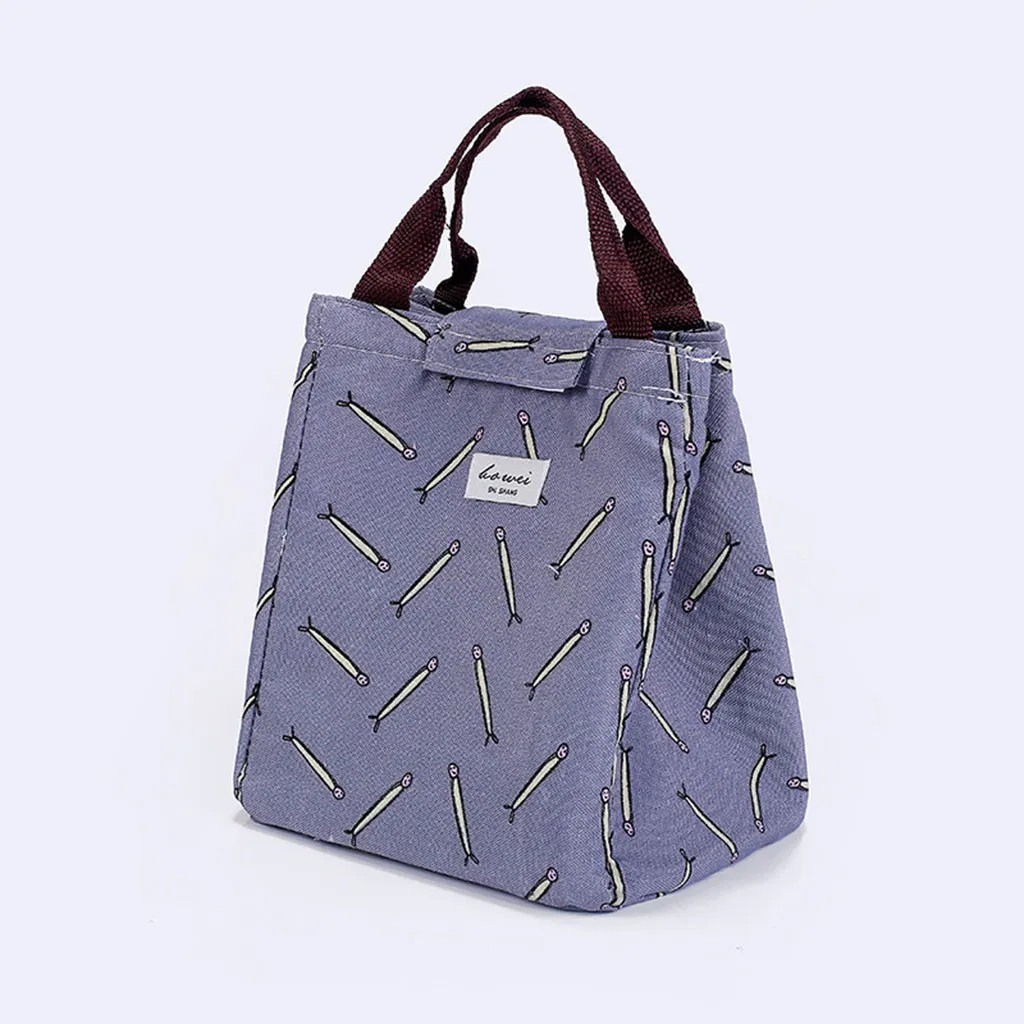

Portable Waterproof Thermal insulation Cooler Insulated foil Lunch Box Tote Storage Picnic Bag for office school picnic camping