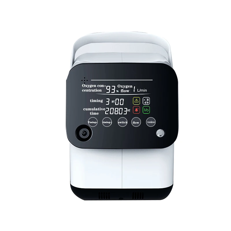Бытовой кислородный генератор 220 В очиститель воздуха портативный регулируемый