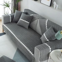 living room sofa cover washed cotton couch cover sofa cushion four seasons sofa towel shaped couch cover protection set