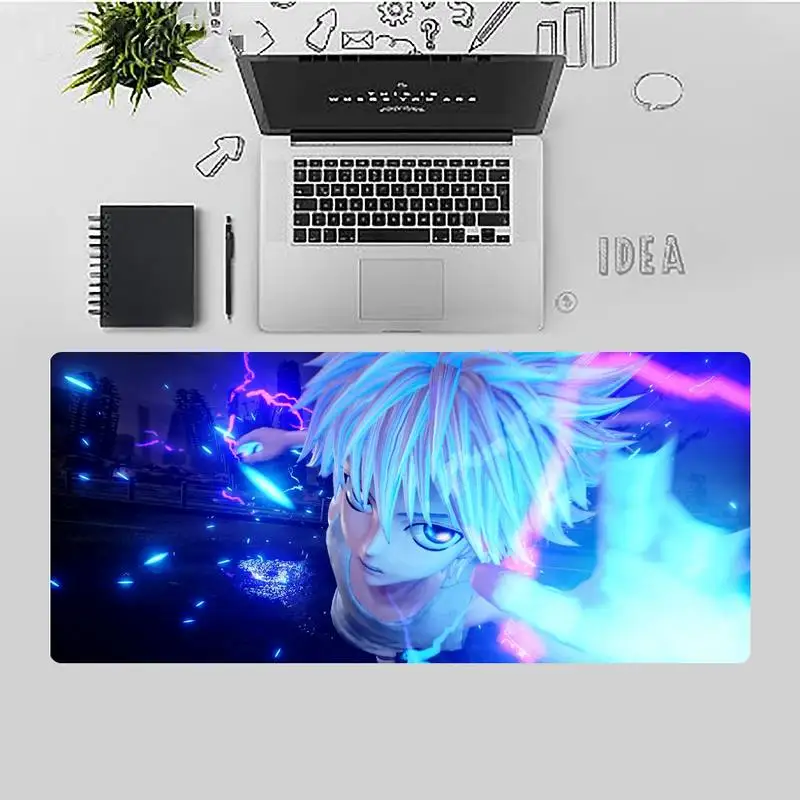 

Anime Hunter x Hunters Natural Rubber Gaming mousepad Desk Mat X XL XXL Non-slip Cushion Thickness 2mm LockEdge equal LE