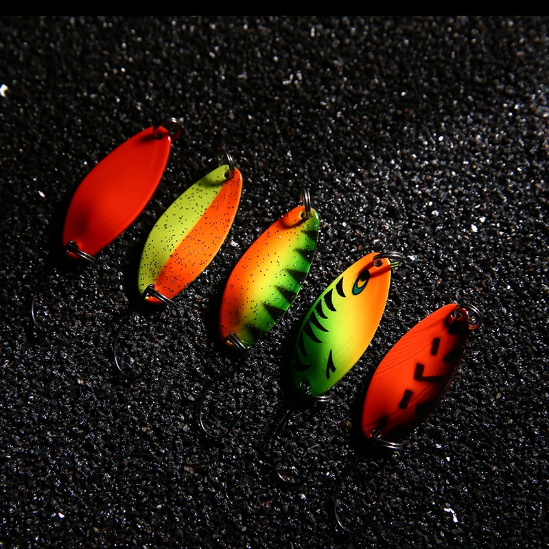 Рыболовные приманки с блестками форель Окунь и Chub набор из 5 штук искусственная