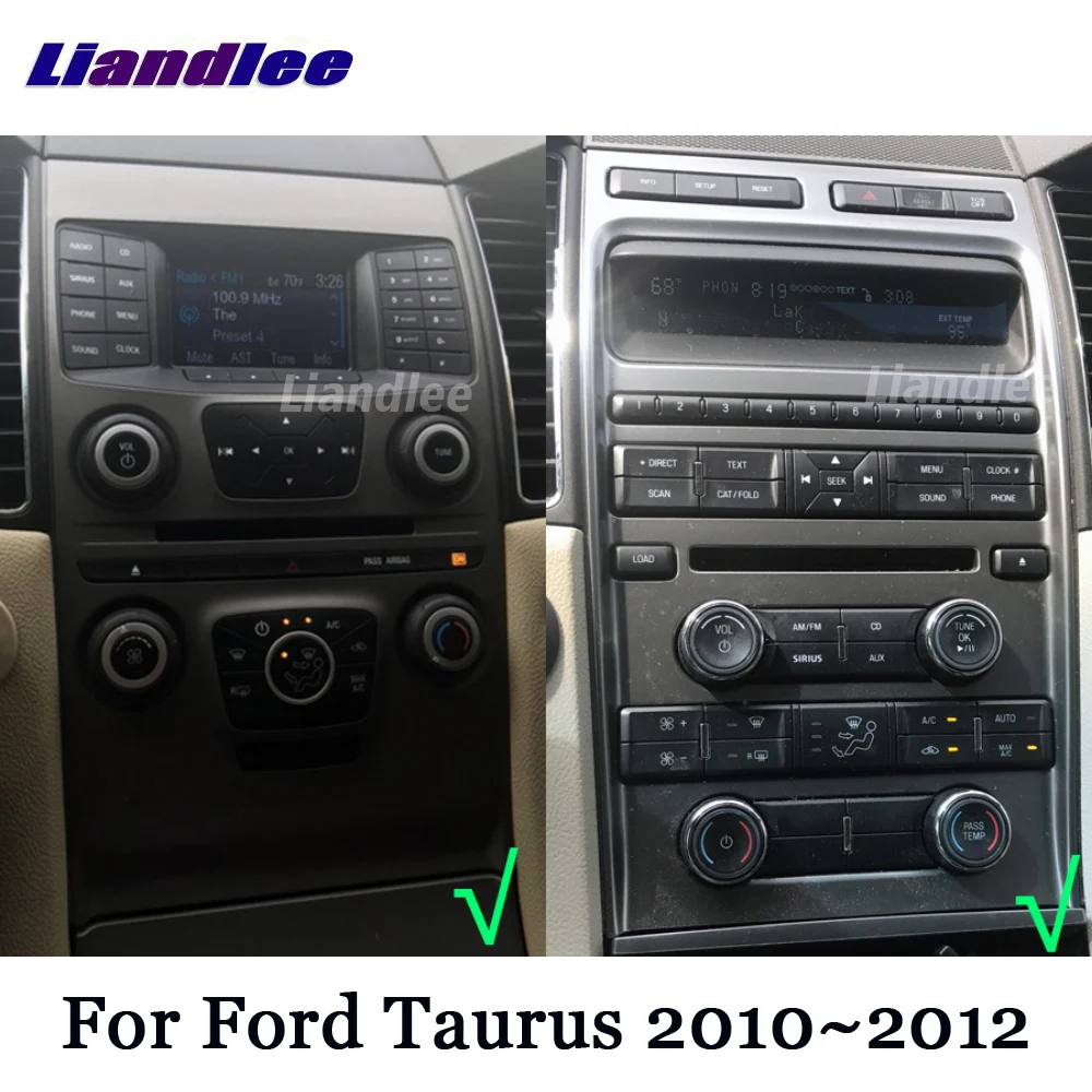 Автомобильный GPS-навигатор для Ford Taurus 2010 2011 2012 радио Android TV DVD Wi-Fi HD-экран