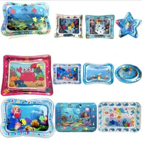 creative baby water mat inflatable patted pad cushion infant toddler water play mat for children education developing baby toys