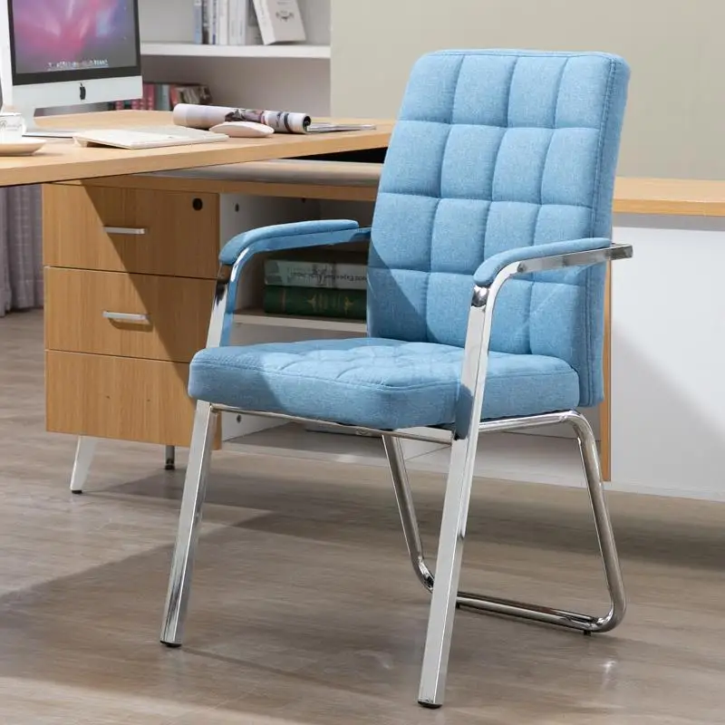 Компьютерное кресло для дома современные простое офисное с бантом на спине Lazy