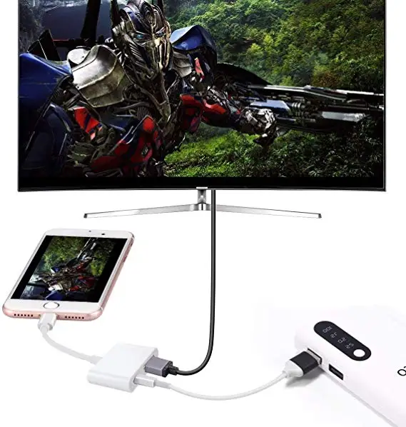 Y & H Lighting to HDMI адаптер для телефона 1080P цифровой av синхронизации экрана разъем