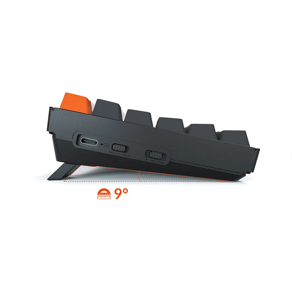 Беспроводная механическая клавиатура Keychron K2 CXH Bluetooth 84 клавиши Gateron популярный
