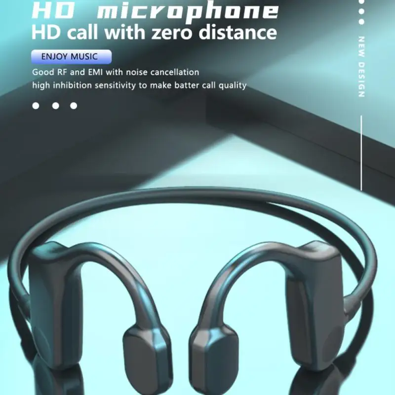 Новые наушники с костной проводимостью сенсорные Bluetooth беспроводная гарнитура TWS