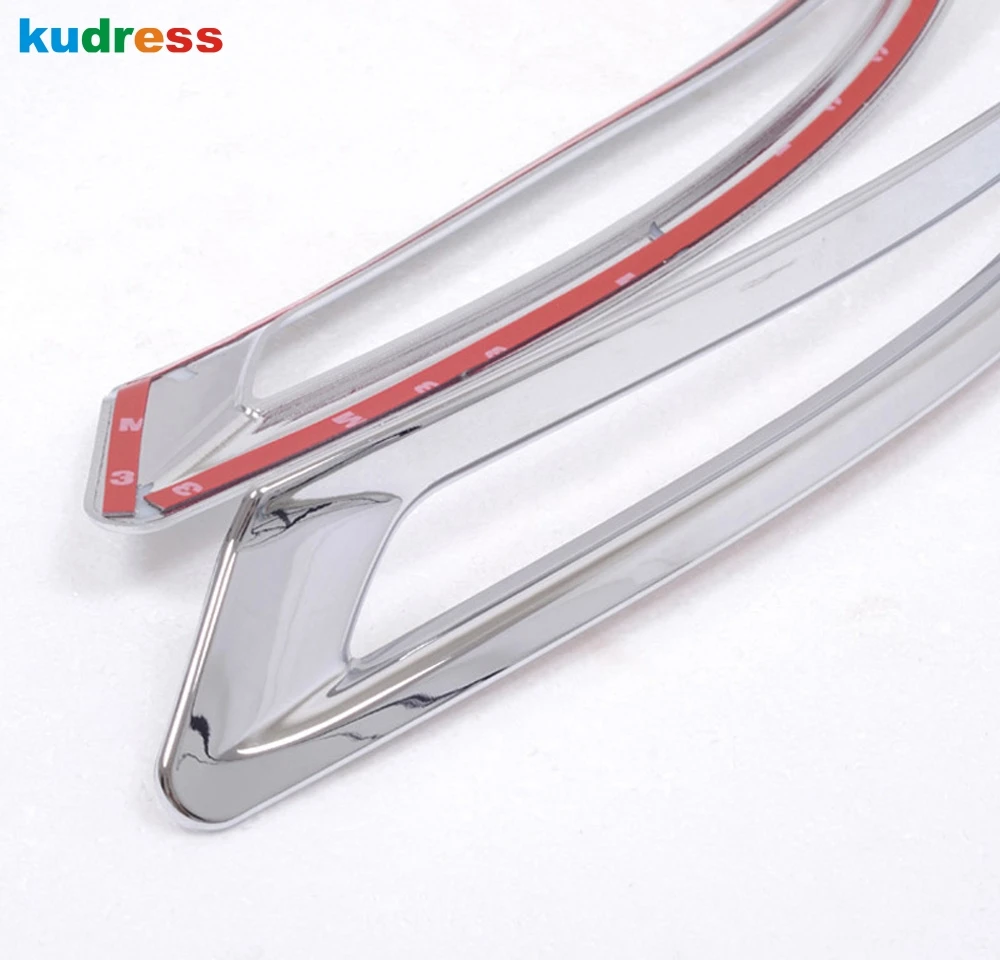 For Ford Fusion Contour 2013 2014 Chrome Rear Tail Foglight Lamp Cover Trim Fog Light Frame Trims Car Styling Accessories 2pcs | Автомобили