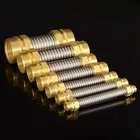 Центральные сильфоны для кондиционера из нержавеющей стали 304, латунная гайка BSP стандарта 12 дюйма, детали шланга для впускного отверстия воды