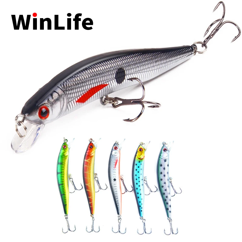 

Winlife 1 шт. 10 см 8 г плавающая приманка в виде гольяна для морской рыбалки воблеры жесткая приманка искусственный Джеркбейт морские кренкбейты...
