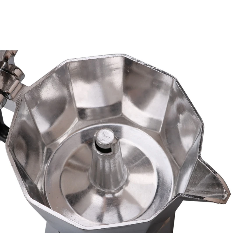 Кофеварка Moka Espresso/Glantop алюминиевая 6 чашек итальянский топик/Перколятор