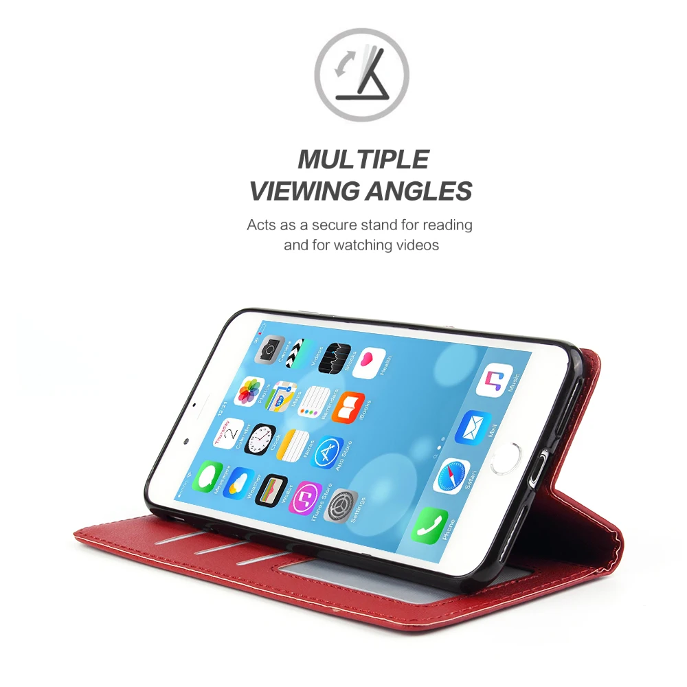 Магнитный кожаный чехол-бумажник с откидной крышкой для Google Pixel 3A 3AXL 4 4XL XL