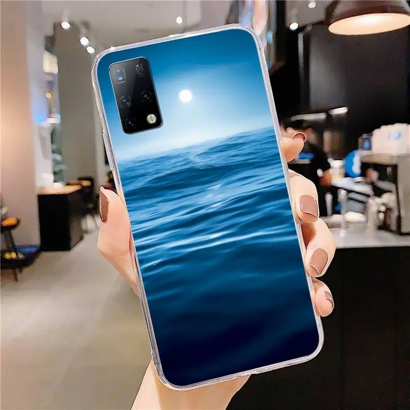 

Sea Water Phone Case for Samsung Galaxy S20 S10 Plus A21S A51 A71 Cover Note 20 Ultra Lite Fundas Coque
