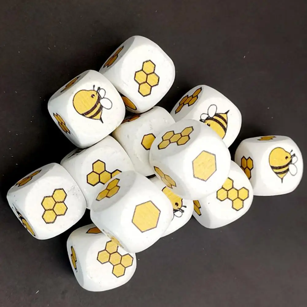 12 шт. Детские деревянные игрушки-кубики 20 мм | Дом и сад