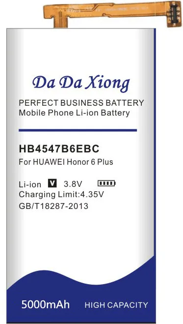 Батарея для телефона модели [HB4547B6EBC] HuaWei Honor 6 Plus plus CL00 PE-TL20 UL00 TL10 батарея | Мобильные