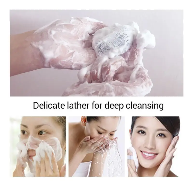 

24K Gold Handmade Soap Hyaluronic Acid Face Cleaning Moisturizing Acne Treatment Repair Whitening