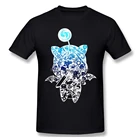 Белая футболка с принтом последней фантазии Moogle Verse, летняя футболка, Мужская футболка с аниме, уличная одежда в стиле Харадзюку