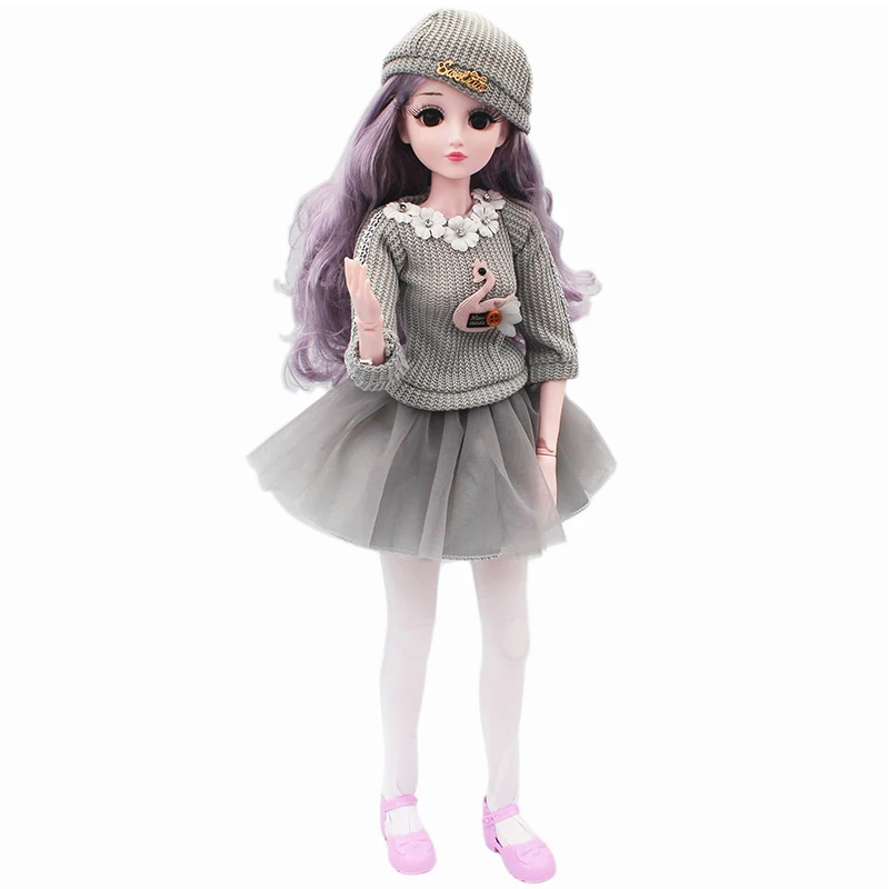 Одежда для кукол 60 см аксессуары на каждый день 1/3 платье шарнирной куклы