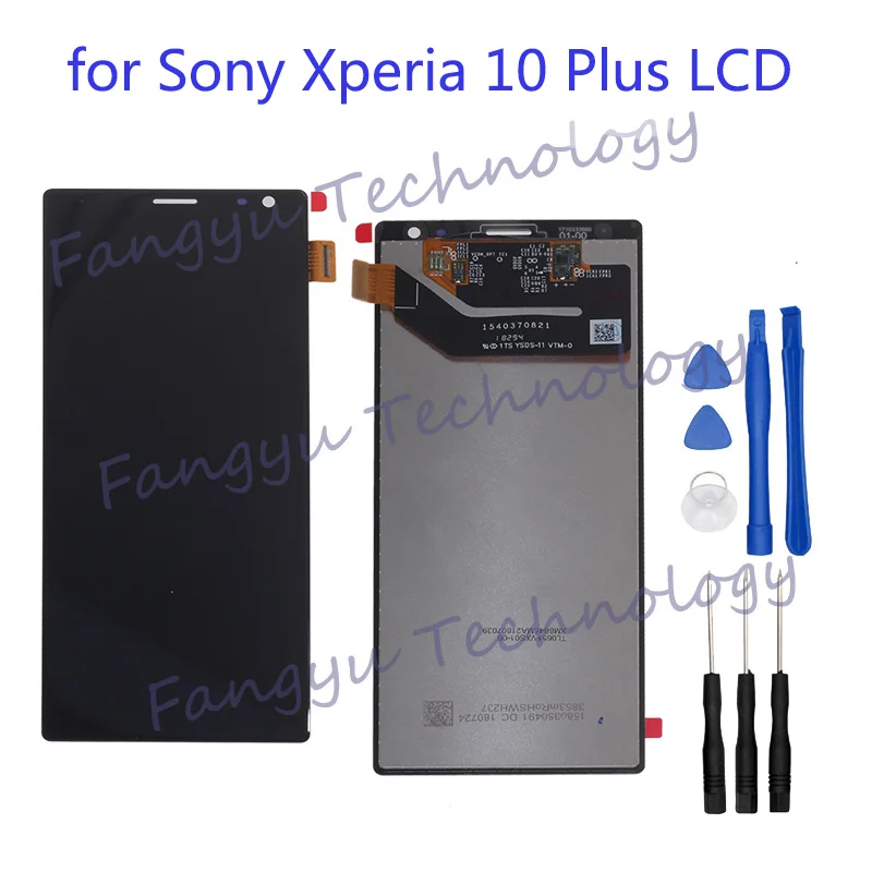 6 5 &quotОригинальный дисплей для sony Xperia 10 Plus lcd + сенсорный экран цифровой