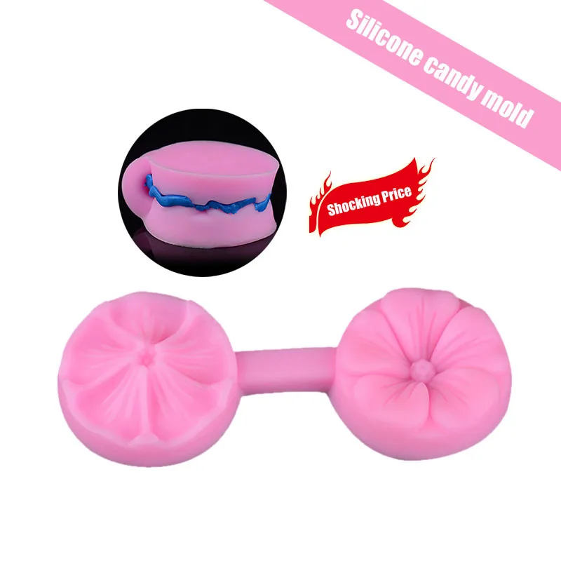 Форма для выпечки тортов новый силиконовый 3D роза цветок Fondant (сахарная) торт