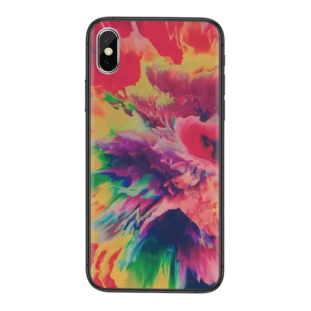 Удивительные мягкие чехлы для телефонов рисунок суперреальный красочный