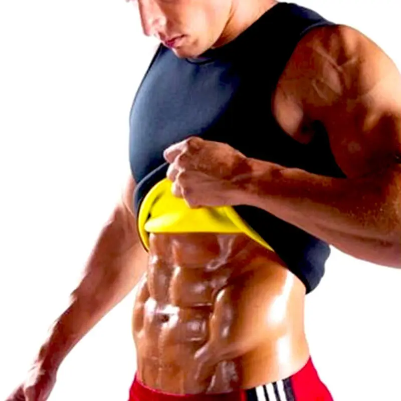 Моделирующий жилет для мужчин пояс похудения коррекция живота сжигание жира