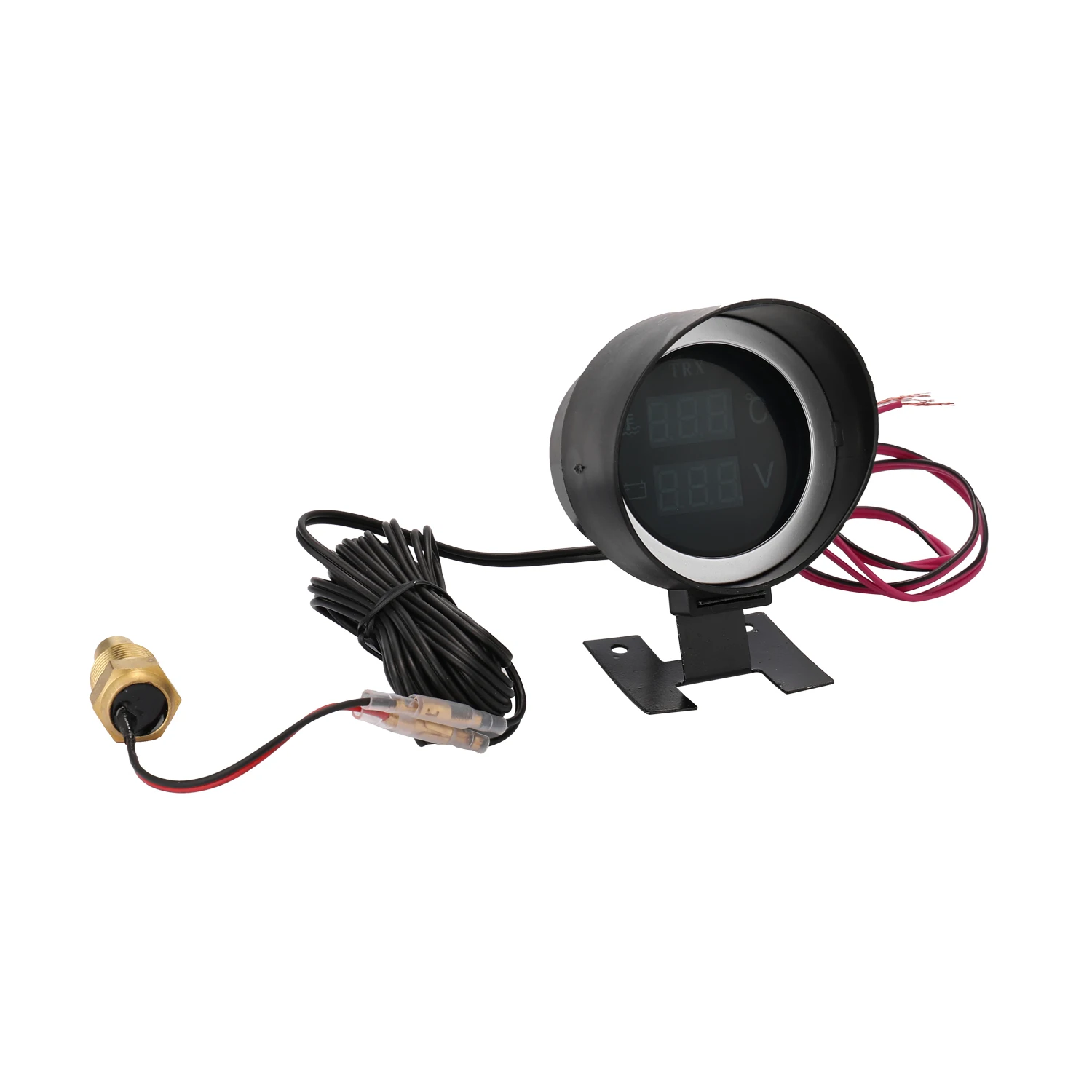 Цифровой светодиодный измеритель температуры воды для автомобиля грузовика