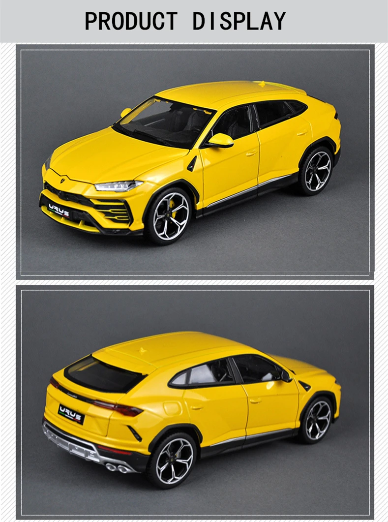 Bburago 1:18 Lamborghini URUS Bison автомобиль сплав модель автомобиля моделирование автомобиля украшение коллекция Подарочная игрушка Литье под давлением модель игрушка для мальчиков