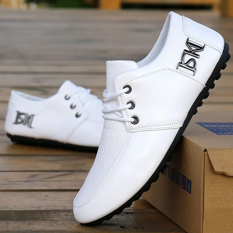 Мужская спортивная обувь для вождения на плоской подошве Нескользящая