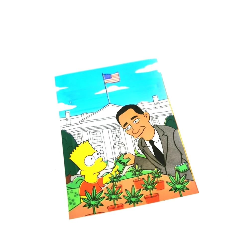 

6x8cm 50pcs Aluminum Foil Zip Lock Plastic Bag 1g Candy Herb Small Pouches Moisture Proof Weed Package Bags With Window