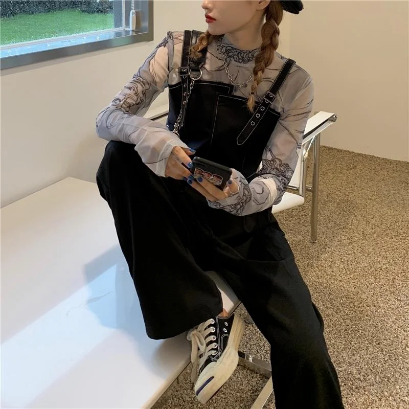 Майка женская в стиле пэчворк модный свободный элегантный топ Корейском