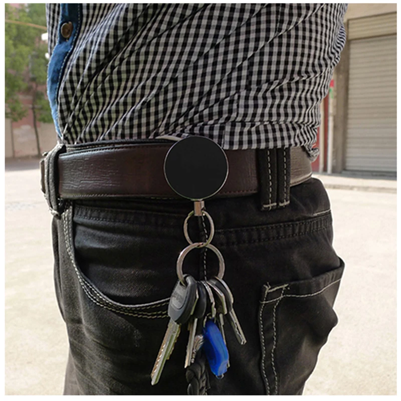 1 шт. портативный металлический держатель для карт кольцо из нержавеющей стали